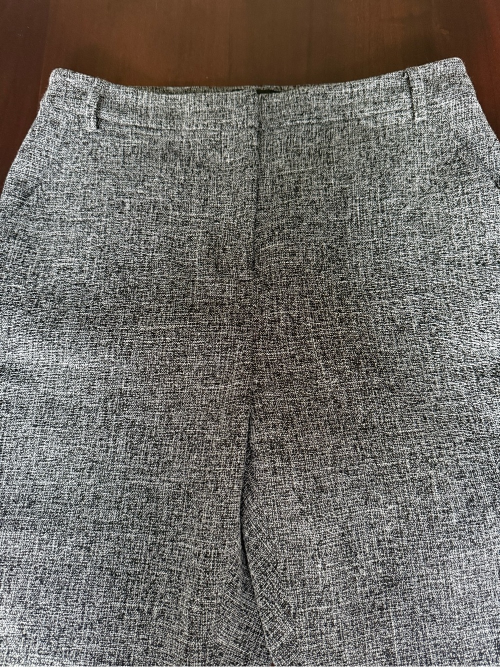 Something Navy Gray Tweed Trouser - Picture 5 of 7